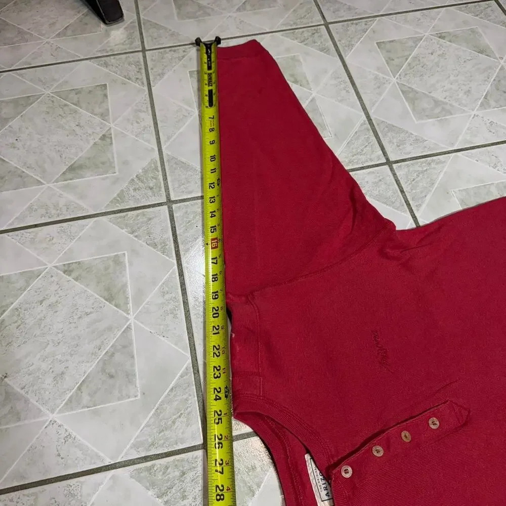 Arizona red‎ long sleeve button